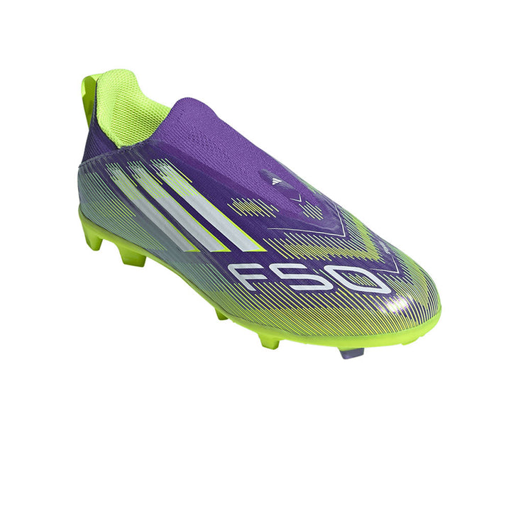 ADIDAS F50 League Laceless MG Kids Football Shoes