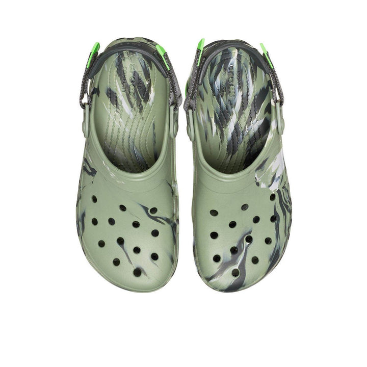 CROCS All Terrain Marbled Clog Unisex Casual Shoes