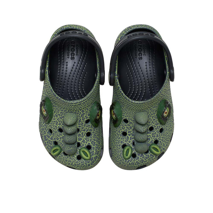 CROCS Classic IAM Scary Dino Clog Toddler Kids Casual Shoes