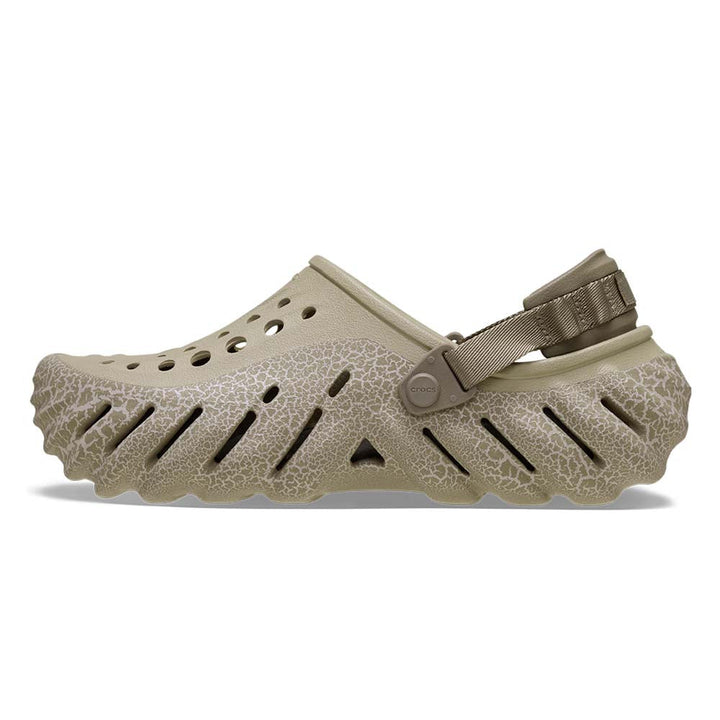 CROCS Echo Crackle Clog Unisex Casual Shoes