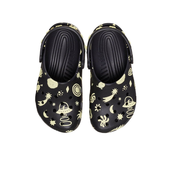 CROCS Classic Glow Space Clog Kids Casual Shoes