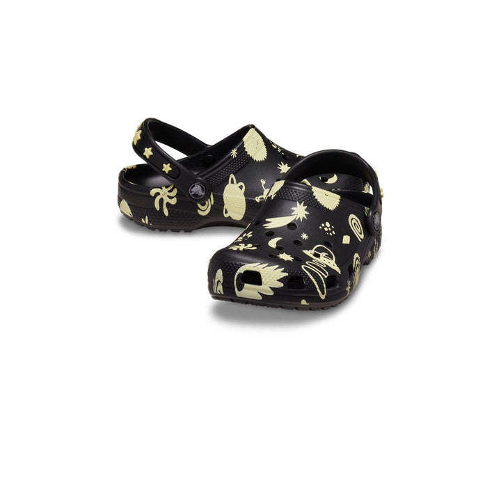 CROCS Classic Glow Space Clog Toddler Kids Casual Shoes