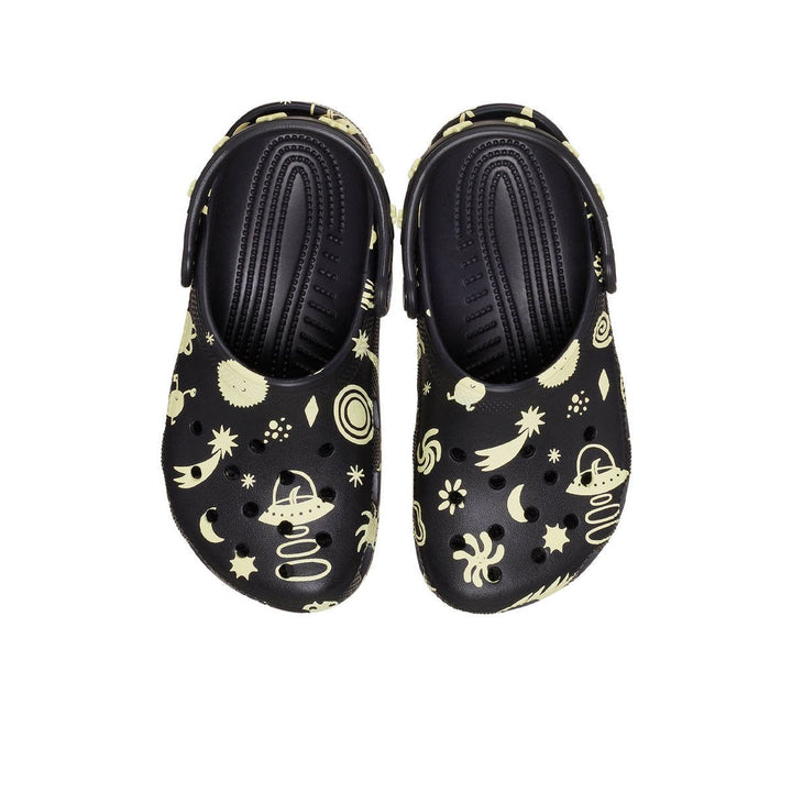 CROCS Classic Glow Space Clog Toddler Kids Casual Shoes