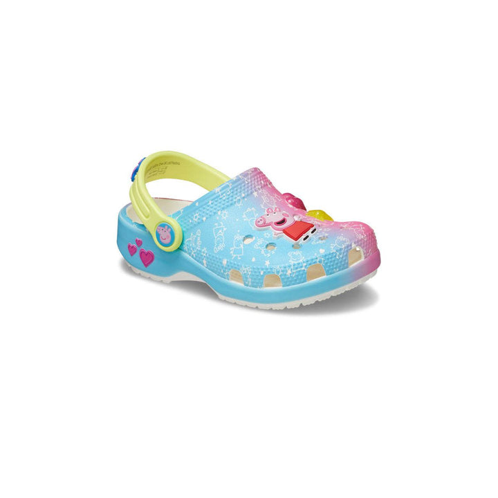CROCS Peppa Pig Classic Clog Toddler Kids Casual Shoes