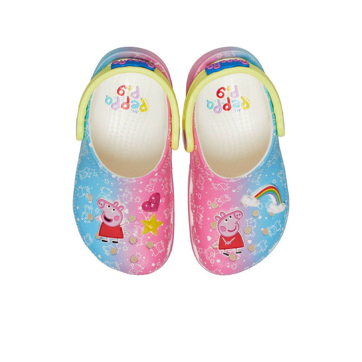 CROCS Peppa Pig Classic Clog Toddler Kids Casual Shoes