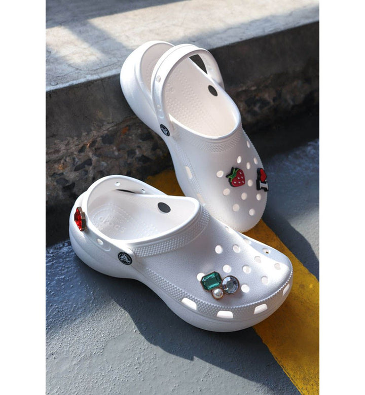 CROCS Classic Platform Clog Women's Casual Shoes