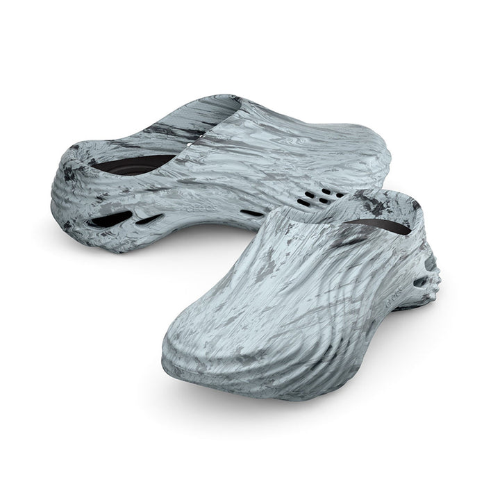 CROCS Echo Watercolor Marbled Wave Clog Unisex Casual Shoes