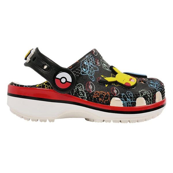 CROCS Classic Pokemon Print Clog Toddler Kids Casual Shoes