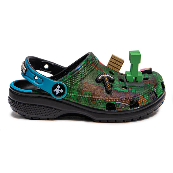 CROCS Minecraft Classic Clog Kids Casual Shoes