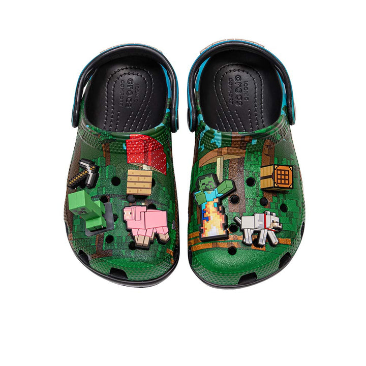 CROCS Minecraft Classic Clog Kids Casual Shoes