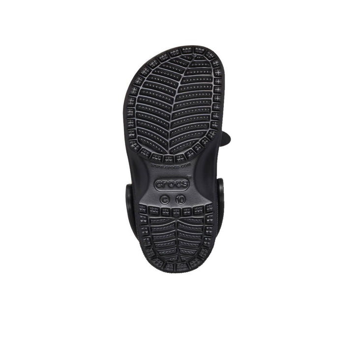 CROCS Classic Glow-In-the-Dark Black Cat Clog Toddler Kids Casual Shoes