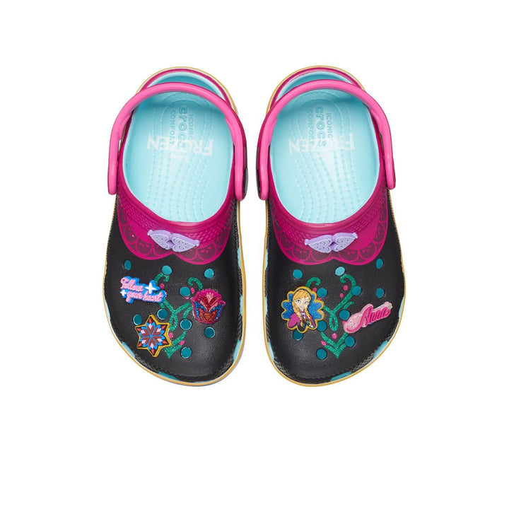 CROCS Disney Frozen Anna Classic Clog Toddler Kids Casual Shoes