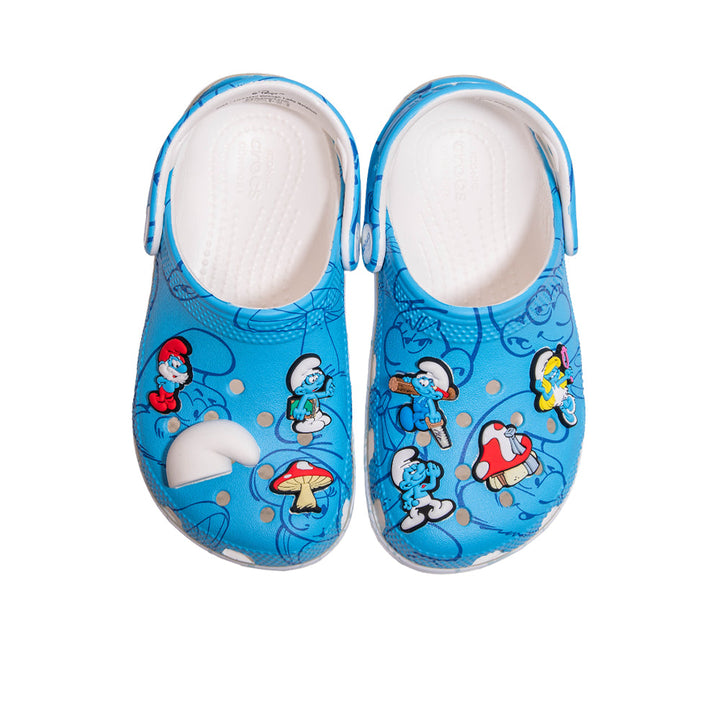 CROCS Smurfs Classic Clog Kids Casual Shoes