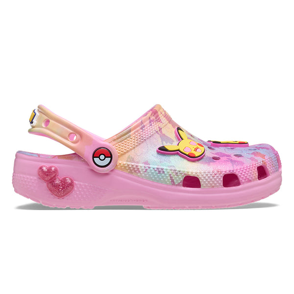 CROCS Pikachu Pink Classic Clog Kids Casual Shoes