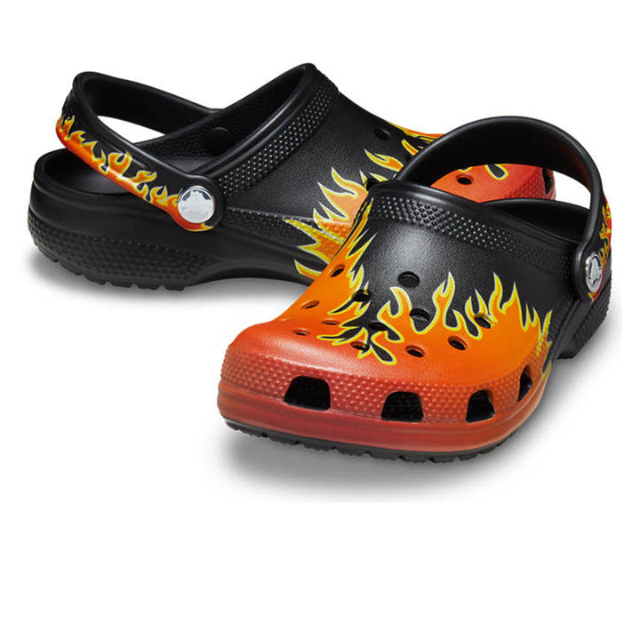 CROCS Classic Flames Clog Kids Casual Shoes