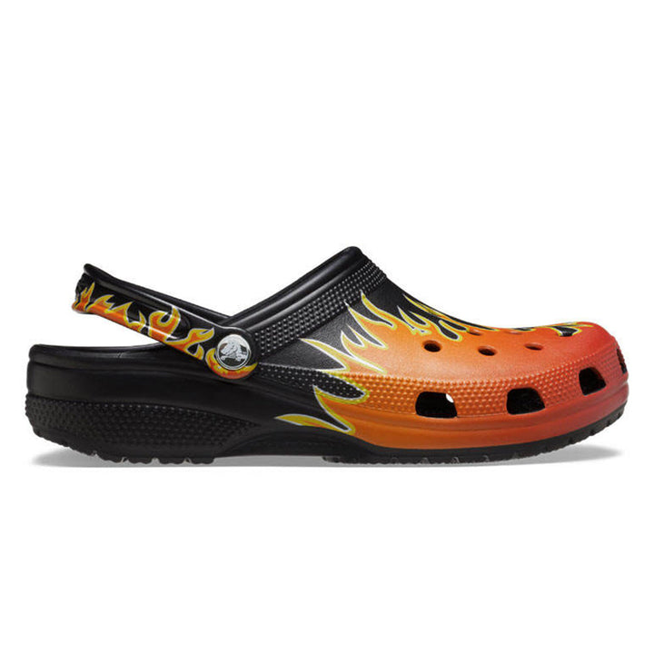 CROCS Classic Flames Clog Unisex Casual Shoes