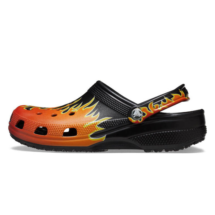 CROCS Classic Flames Clog Unisex Casual Shoes