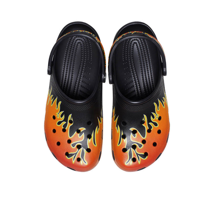 CROCS Classic Flames Clog Unisex Casual Shoes