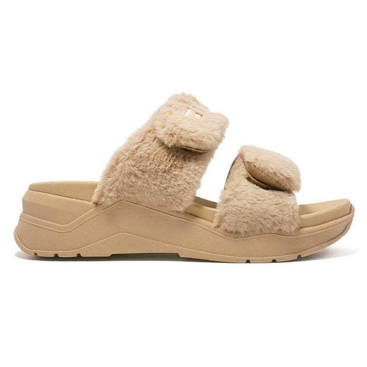 FILA Furry Brown Women's Sandals