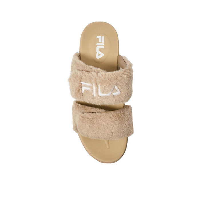 FILA Furry Brown Women's Sandals