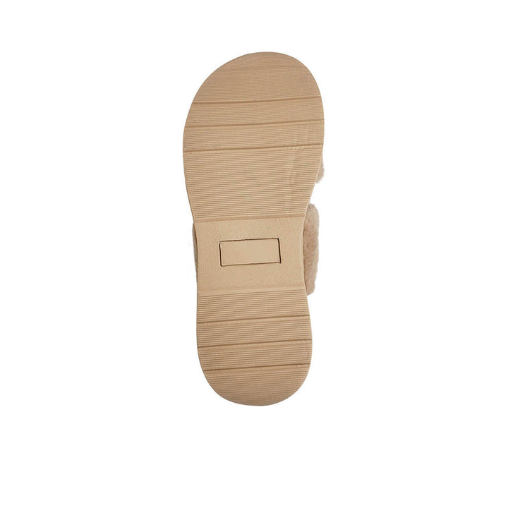 FILA Furry Brown Women's Sandals