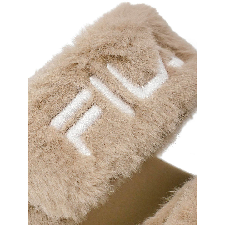 FILA Furry Brown Women's Sandals