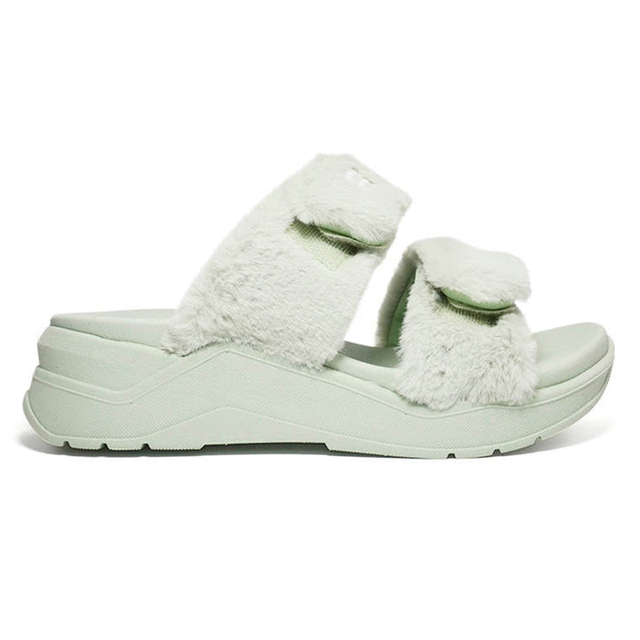 FILA Furry Green Women's Sandals