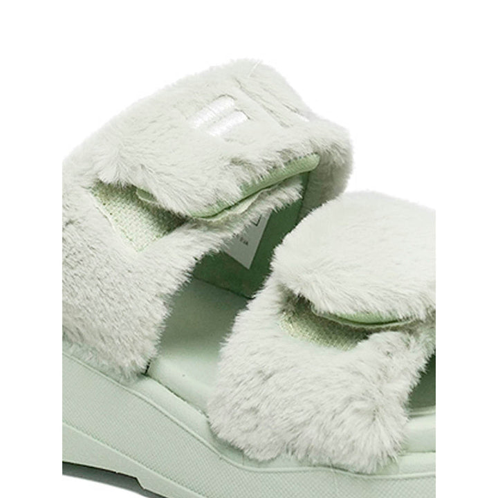 FILA Furry Green Women's Sandals