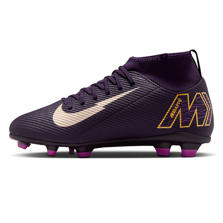 NIKE Mercurial Superfly 10 Club "Kylian Mbappé" MG High-Top Kids Football Shoes