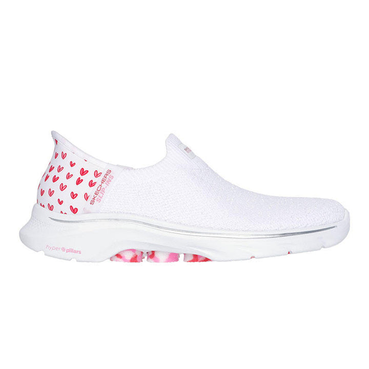 SKECHERS Hands Free Slip-ins® x JGoldcrown: Go Walk 7™ - Joyful Hearts Women's Training Shoes