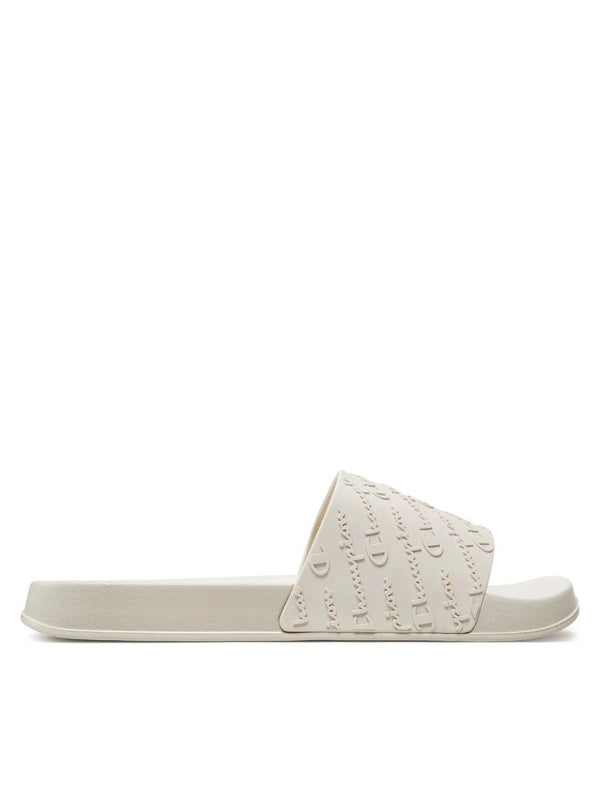 CHAMPION ANTONY SLIDE รองเท้าแตะแบบสวม ผู้ชาย S22050-YS085 Cream