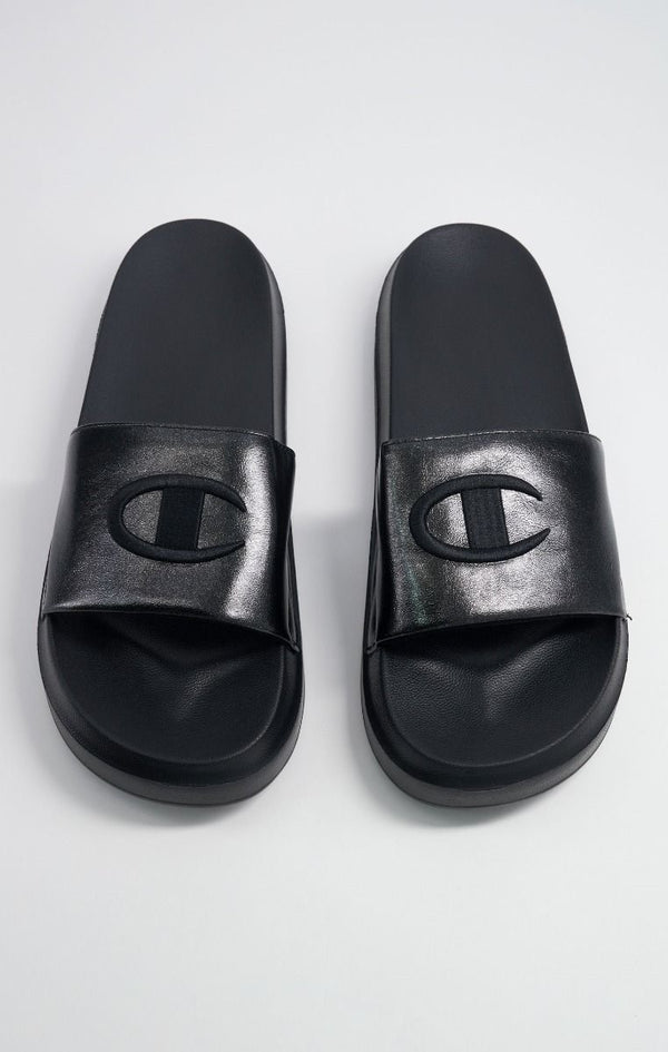 CHAMPION MIAMI PLATFORM SLIDE รองเท้าแตะแบบสวม ผู้หญิง S11561-KK001 Black