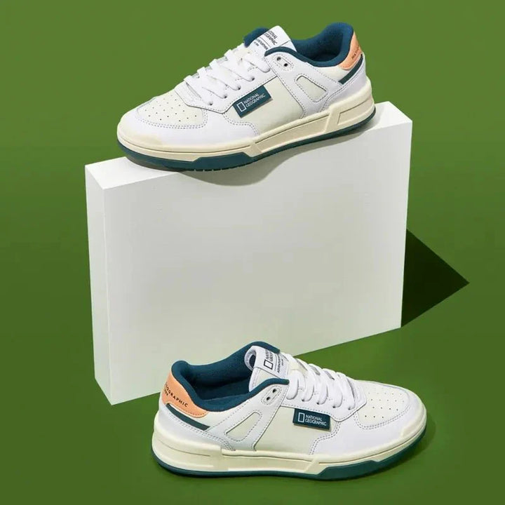 NATGEO SNEAKER N245USN012-050 รองเท้าผ้าใบ ผู้ชายและผู้หญิง GREEN