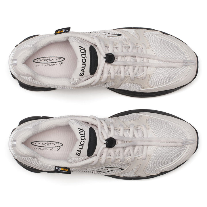 SAUCONY PROGRID TRIUMPH 4 รองเท้าผ้าใบ S70758-4 ผู้ชายและผู้หญิง WHITE