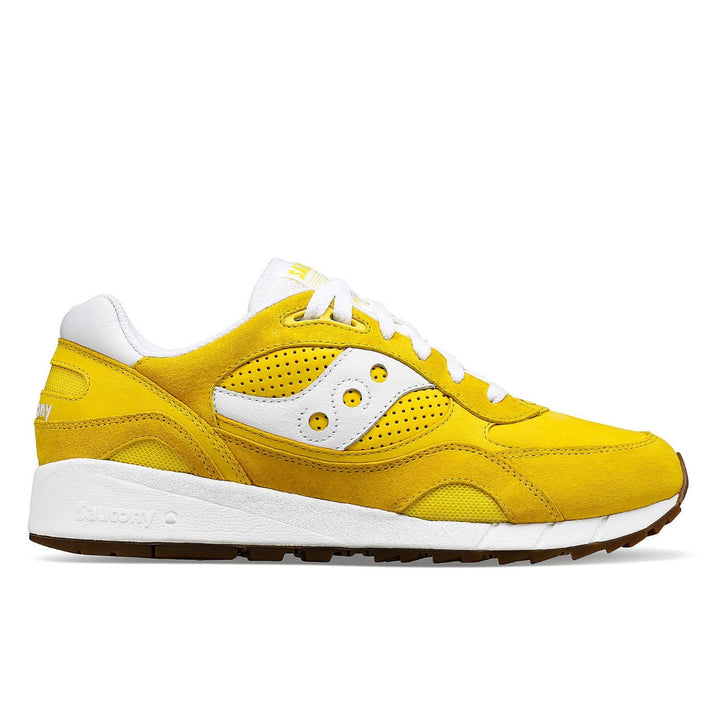 SAUCONY SHADOW 6000 รองเท้าผ้าใบ S70802-2 ผู้ชายและผู้หญิง YELLOW