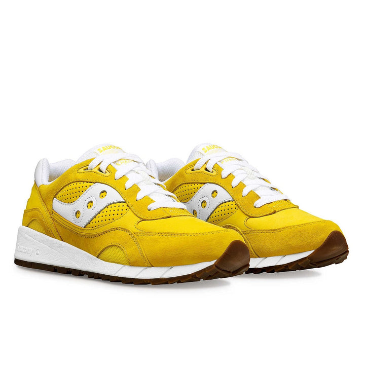 SAUCONY SHADOW 6000 รองเท้าผ้าใบ S70802-2 ผู้ชายและผู้หญิง YELLOW