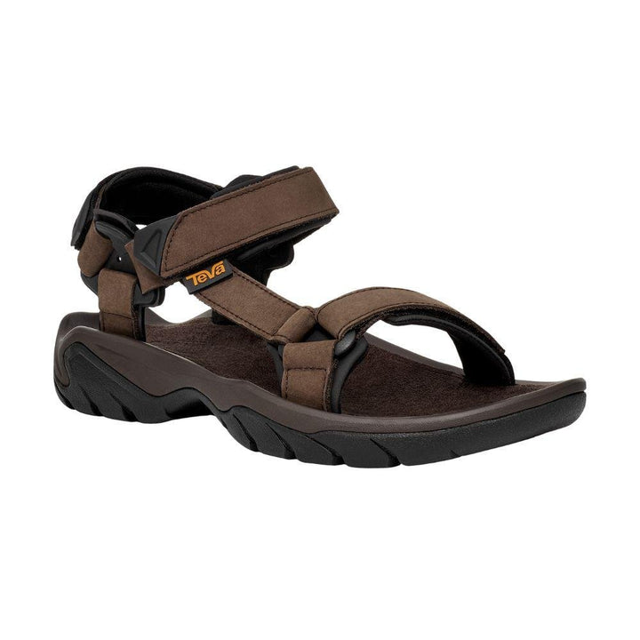 TEVA M TERRA FI 5 UNIVERSAL LEATHER รองเท้าแตะรัดส้น 1099442-TKCF ผู้ชาย BROWN