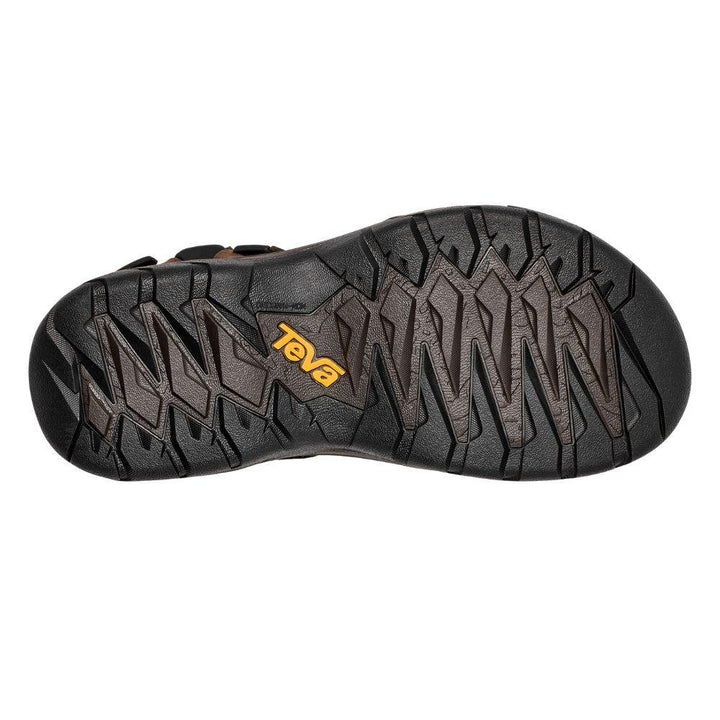 TEVA M TERRA FI 5 UNIVERSAL LEATHER รองเท้าแตะรัดส้น 1099442-TKCF ผู้ชาย BROWN