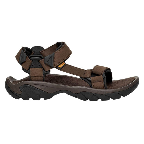 TEVA M TERRA FI 5 UNIVERSAL LEATHER รองเท้าแตะรัดส้น 1099442-TKCF ผู้ชาย BROWN
