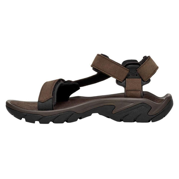 TEVA M TERRA FI 5 UNIVERSAL LEATHER รองเท้าแตะรัดส้น 1099442-TKCF ผู้ชาย BROWN