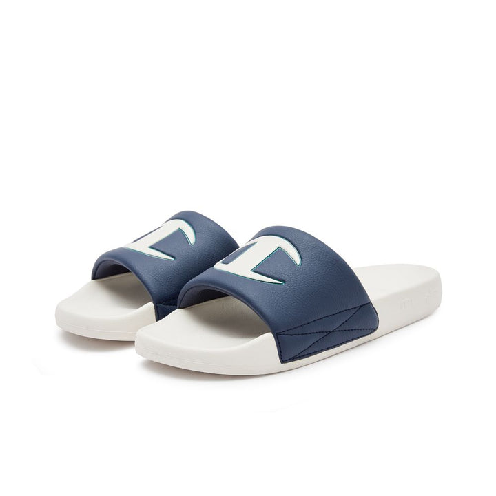 CHAMPION SLIDE C รองเท้าแตะแบบสวมผู้ชายและผู้หญิง U4AFASU01-M8 Blue